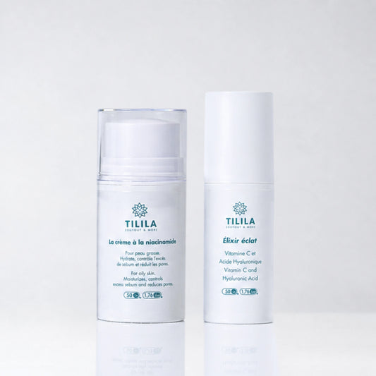 Duo Éclat (Vitamine C, acide hyaluronique, Niacinamide)