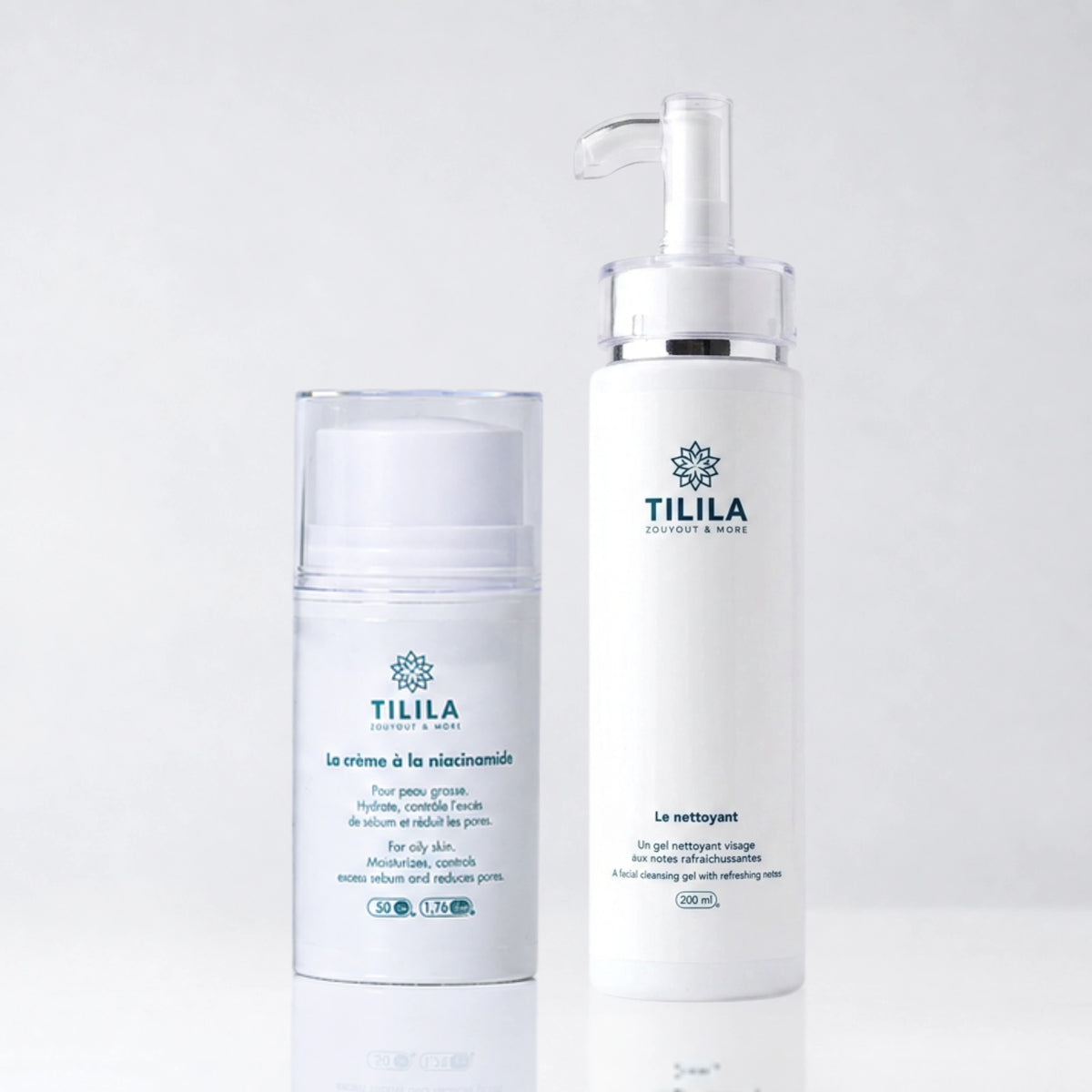 Duo la base (Niacinamide) - Tous types de peau (idéale peau grasse)