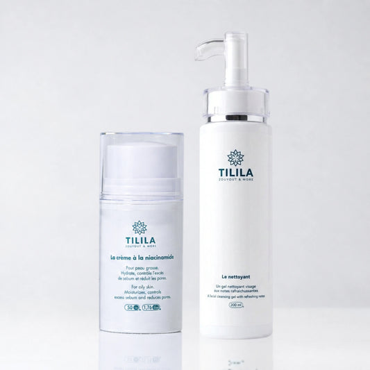Duo la base (Niacinamide) - Tous types de peau (idéale peau grasse)